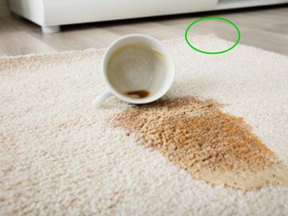 Coin de tapis pour tester